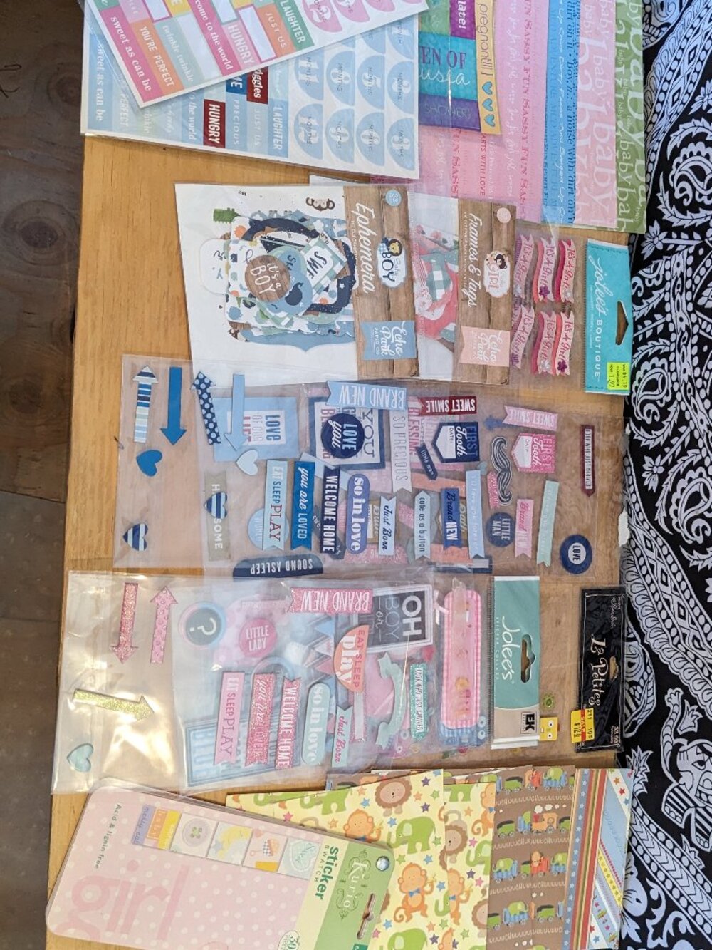 Baby Bundle NWT for Card Making or Scrapbooking